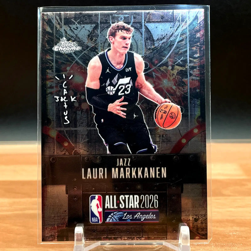Lauri Markkanen 2025 Topps Chrome Cactus Jack Basketball NBA All-Star #20 CG22 - Basketball Card Single