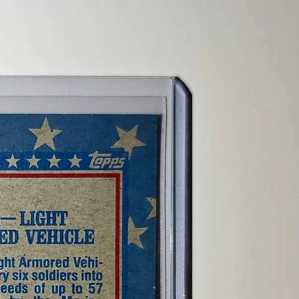 LAV – Light Armored Vehicle 1991 Topps Desert Storm #100 Card