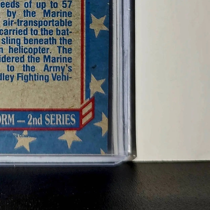 LAV – Light Armored Vehicle 1991 Topps Desert Storm #100 Card