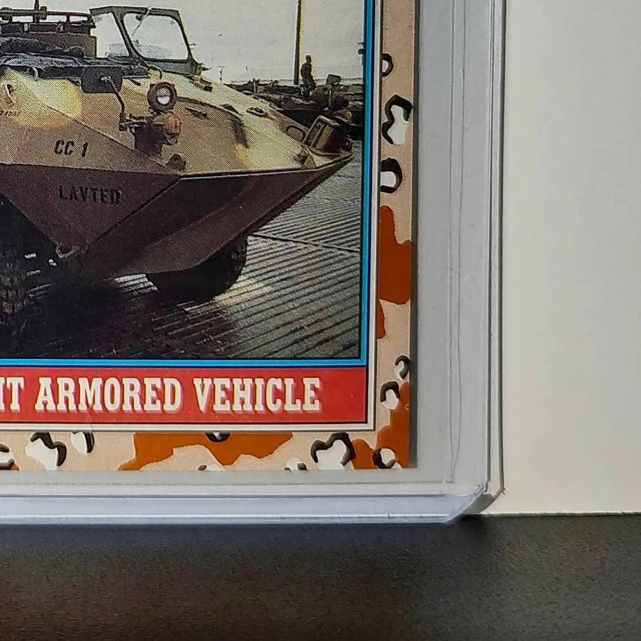 LAV – Light Armored Vehicle 1991 Topps Desert Storm #100 Card