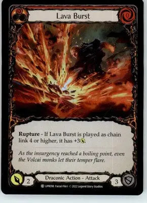Lava Burst - Uprising - UPR098 - Foil NM - TCG Card Single