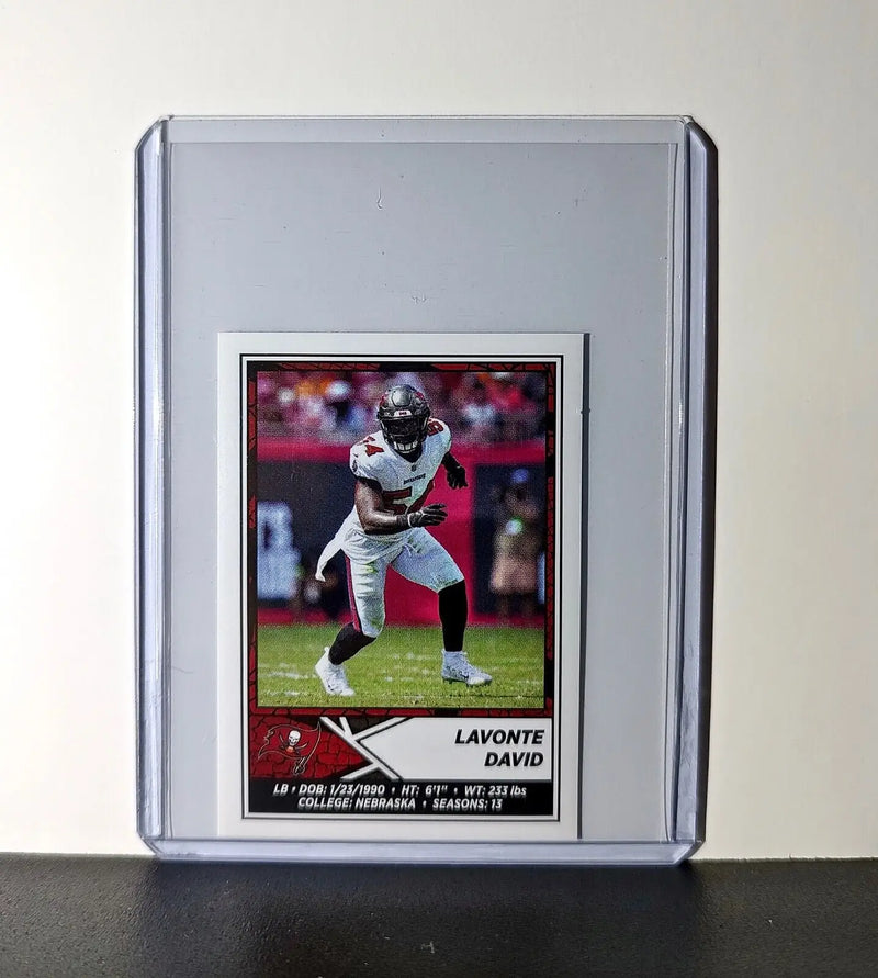 Lavonte David 2024 Panini NFL Sticker #483 Tampa Bay Buccaneers