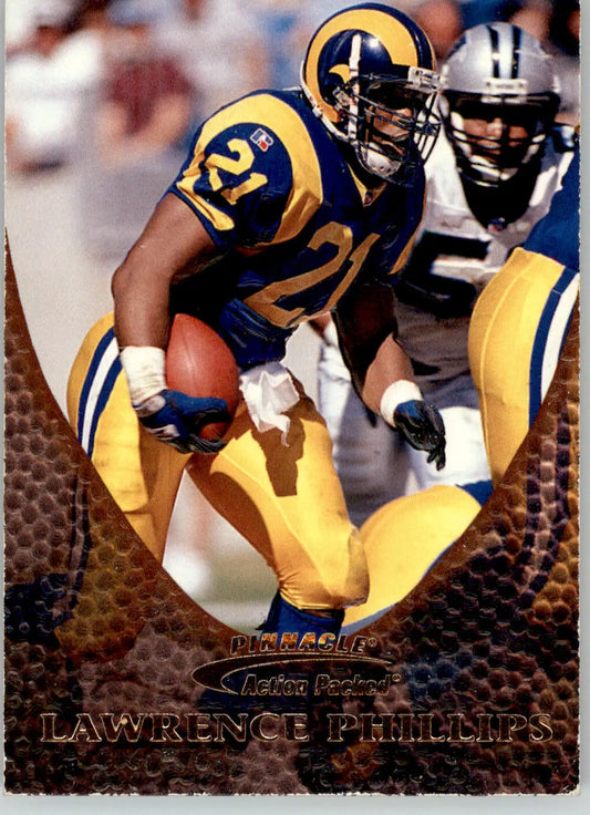 Lawrence Phillips - 1997 Action Packed - #42 - Football - Football Card Single