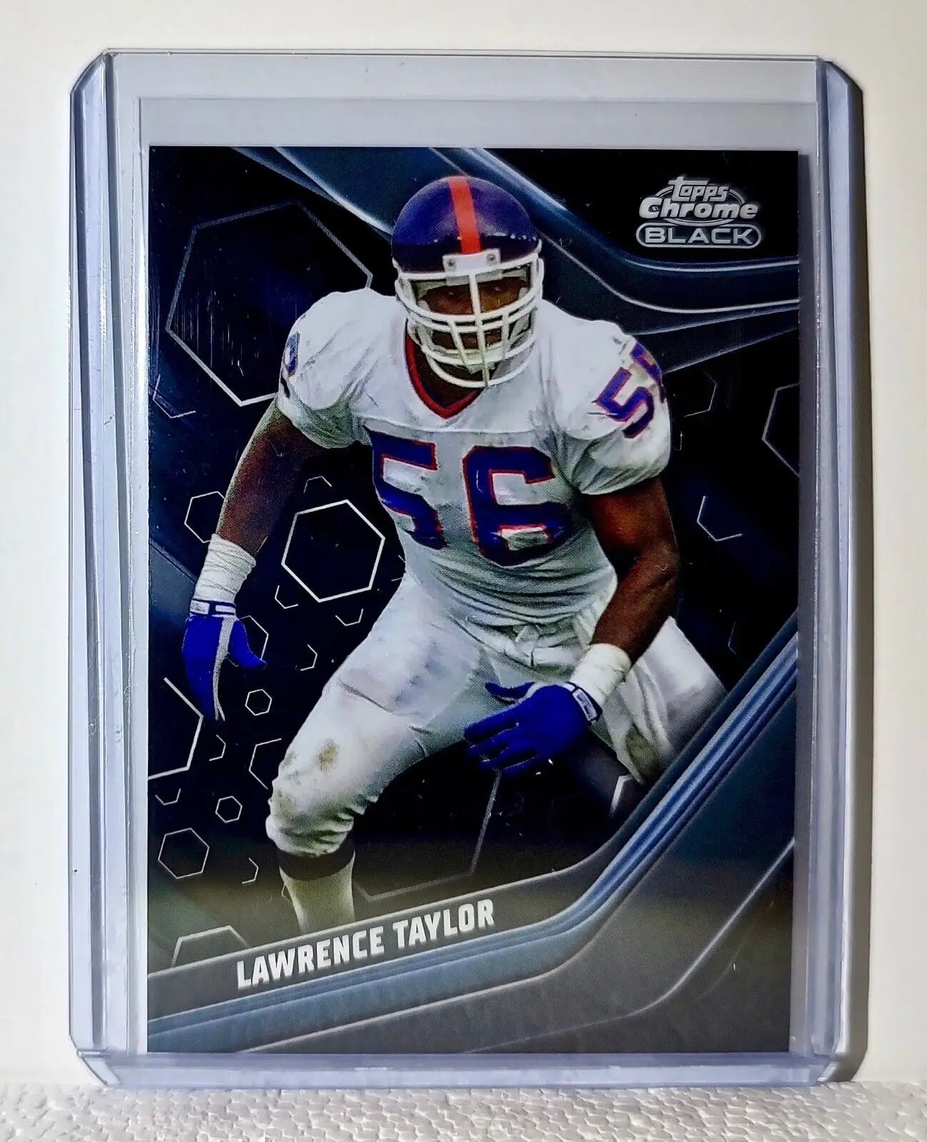 Lawrence Taylor 2023 Topps Chrome Black NFL #135 Football Card New York Giants - Football Card Single
