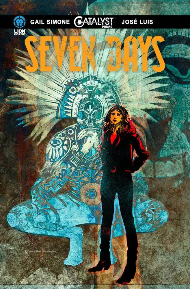 Comic book cover of LCSD 2019 Catalyst Prime Seven Days #1 with mystical mushroom design