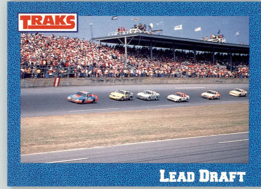 Lead Draft (1980 Highlights) - 1991 Traks Richard Petty - #22 - Racing - Racing Card Single