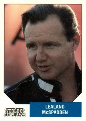 Lealand McSpadden - 1987 World of Outlaws - #25 - Racing - Racing Card Single