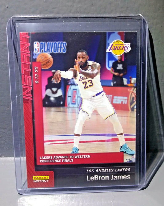 Lebron James 2019-20 Panini NBA Playoffs Instant #193 Basketball Card 1 of 194 - Basketball Card Single