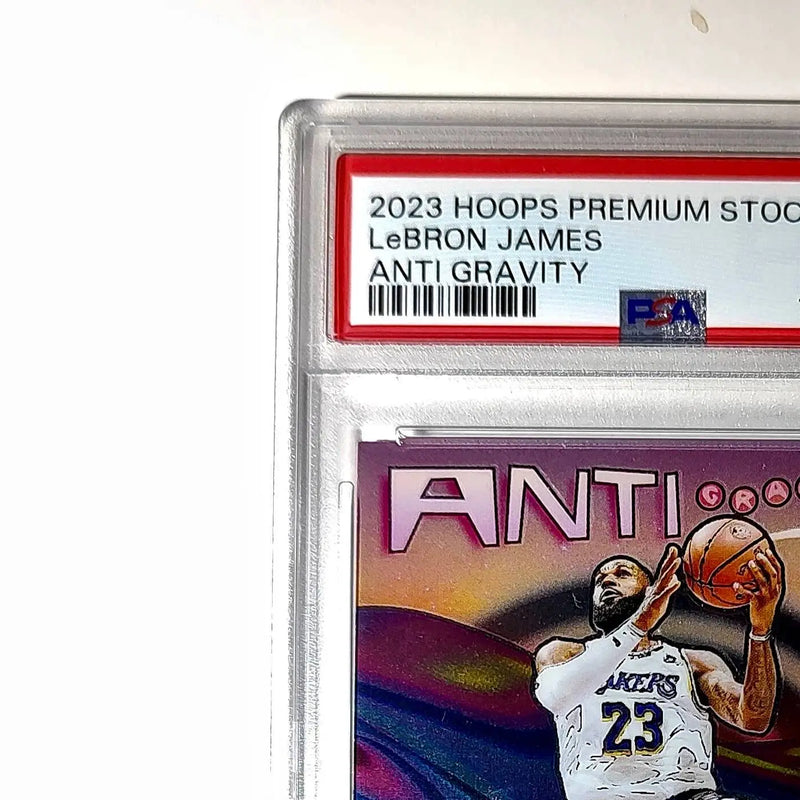 LeBron James 2023 Panini Hoops Premium Anti Gravity #2 PSA 8 NM-MT