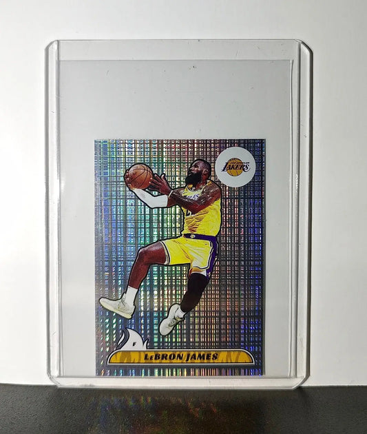 LeBron James 2024-25 Panini NBA #370 Foil Sticker Card Los Angeles Lakers - Basketball Card Single