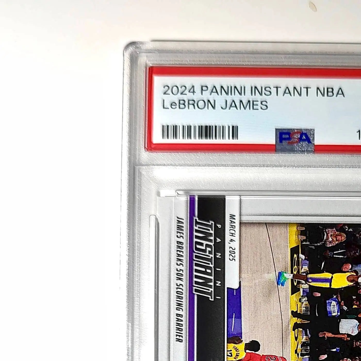 Lebron James 2024 Panini Instant #404 Milestone Moment PSA 10 Gem Mint