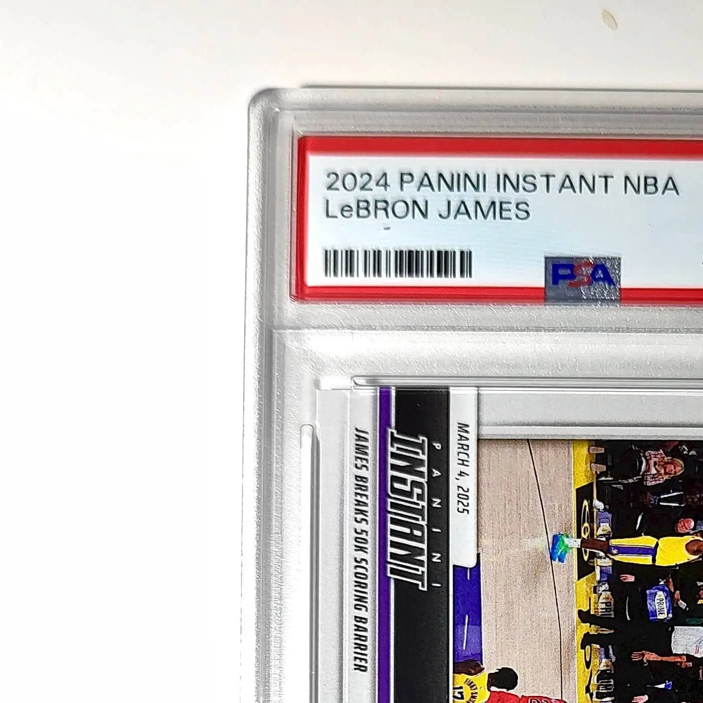 Lebron James 2024 Panini Instant #404 Milestone Moment PSA 10 Gem Mint