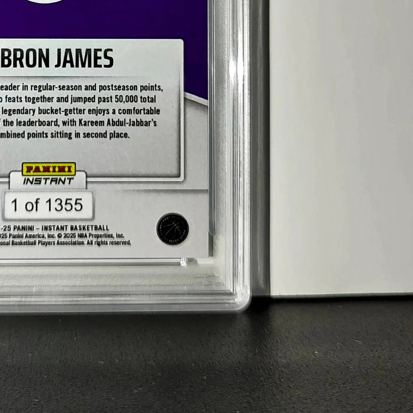 Lebron James 2024 Panini Instant #404 Milestone Moment PSA 10 Gem Mint