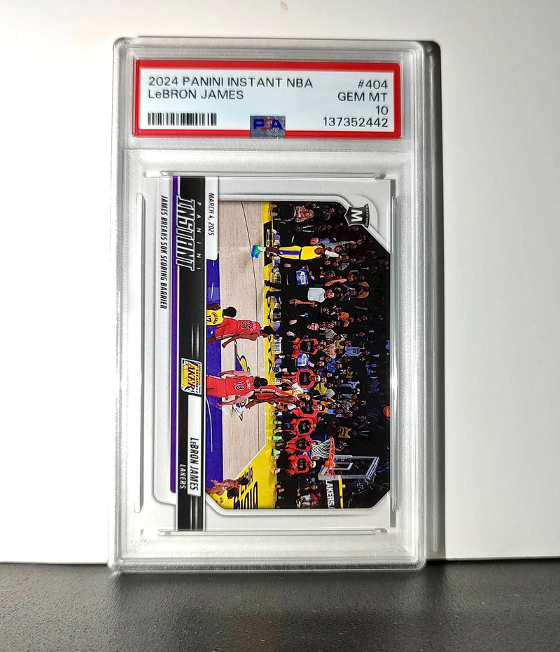 Lebron James 2024 Panini Instant #404 Milestone Moment PSA 10 Gem Mint