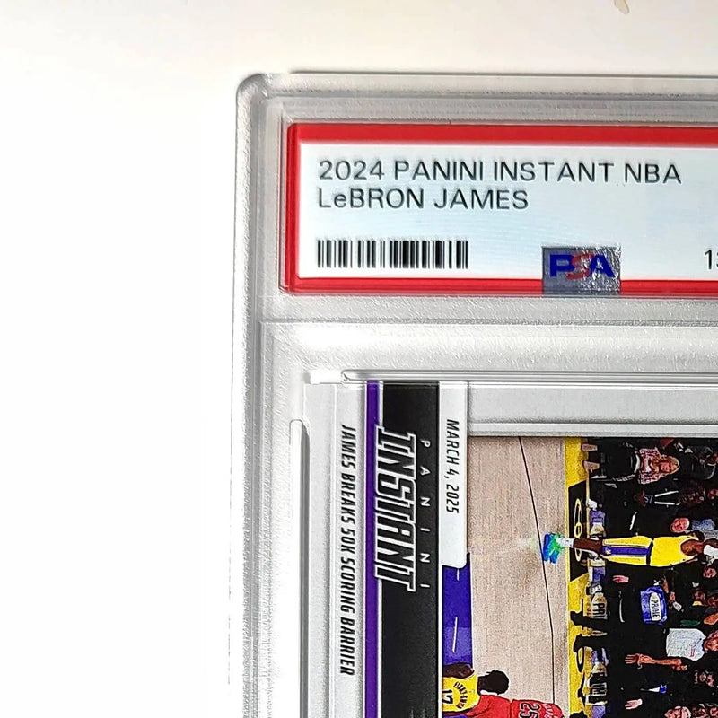 Lebron James 2024 Panini Instant #404 Milestone Moment PSA 9 Mint