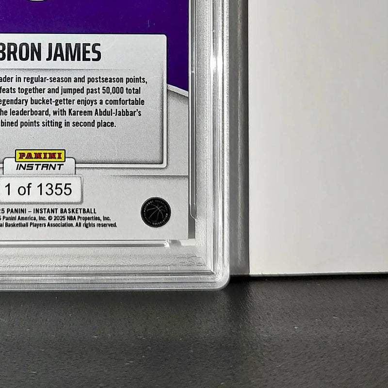 Lebron James 2024 Panini Instant #404 Milestone Moment PSA 9 Mint