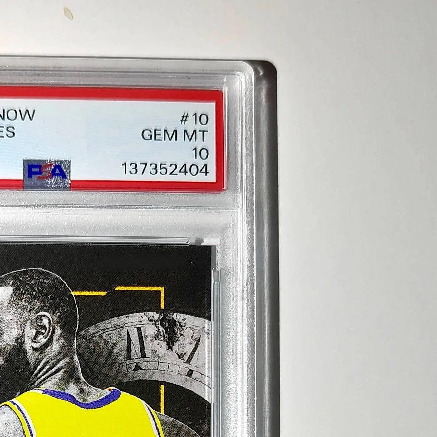 LeBron James 2024 Topps Now #10 All-Time Leader Minutes Played PSA 10 Gem Mint