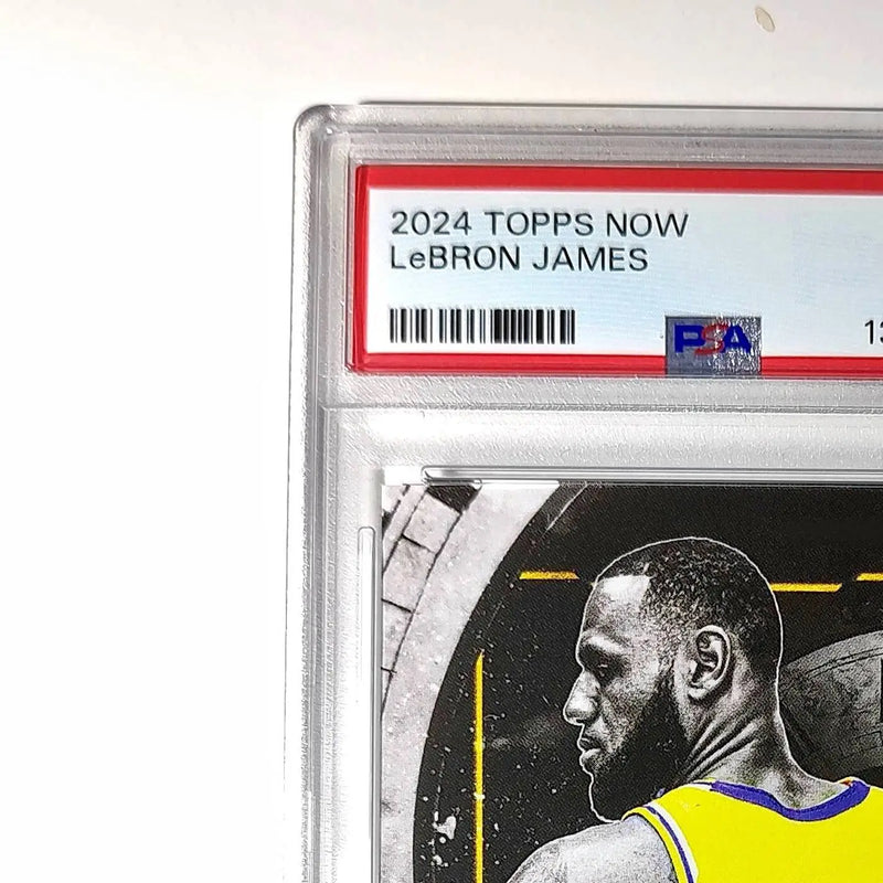 LeBron James 2024 Topps Now #10 All-Time Leader Minutes Played PSA 10 Gem Mint