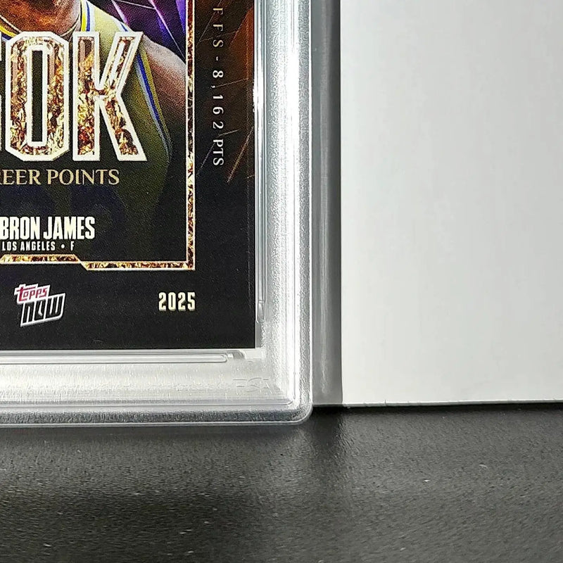 Lebron James 2024 Topps Now 50k Career Points #12 Card PSA 8 NM-MT