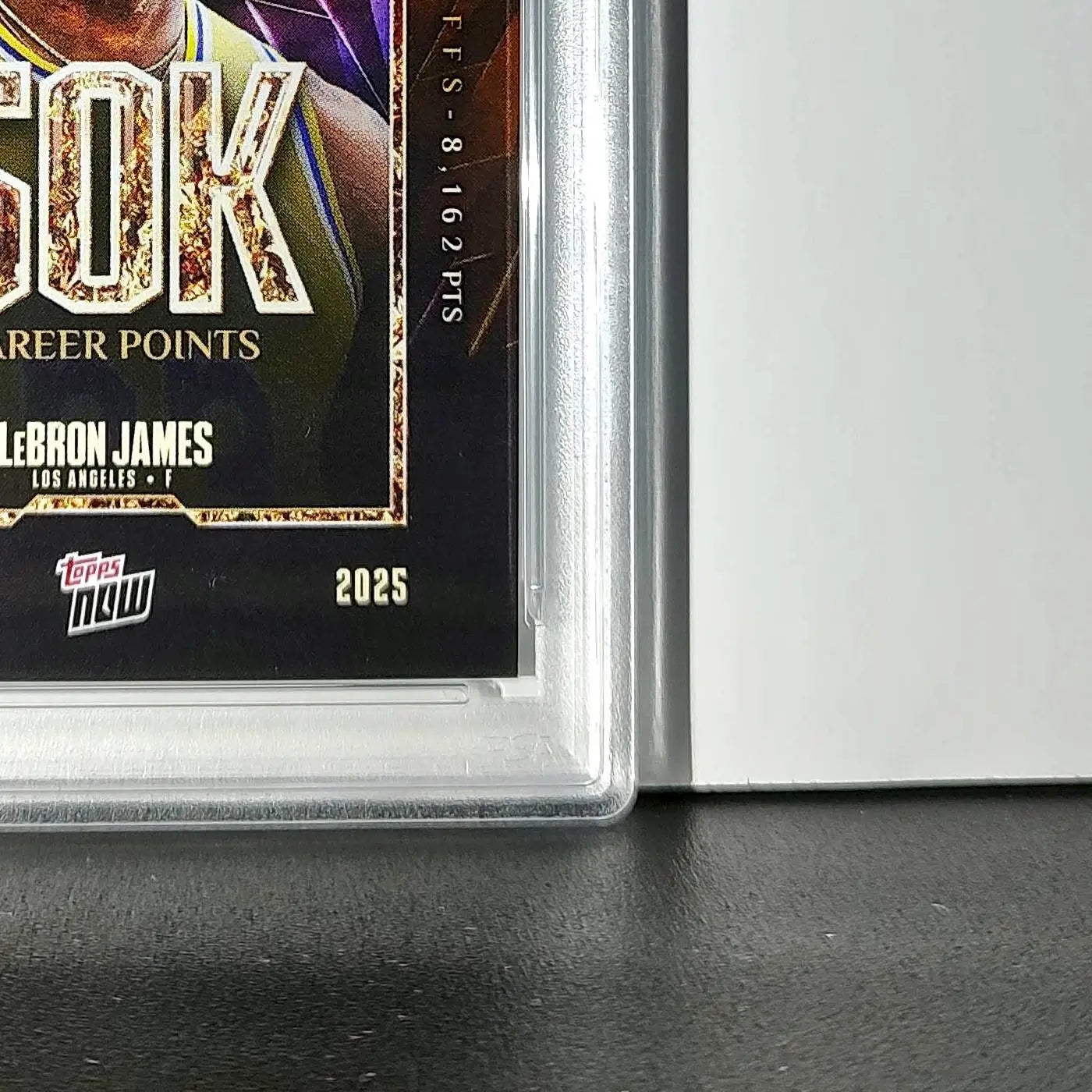 Lebron James 2024 Topps Now 50k Career Points #12 Card PSA 9 Mint - Basketball Card Single