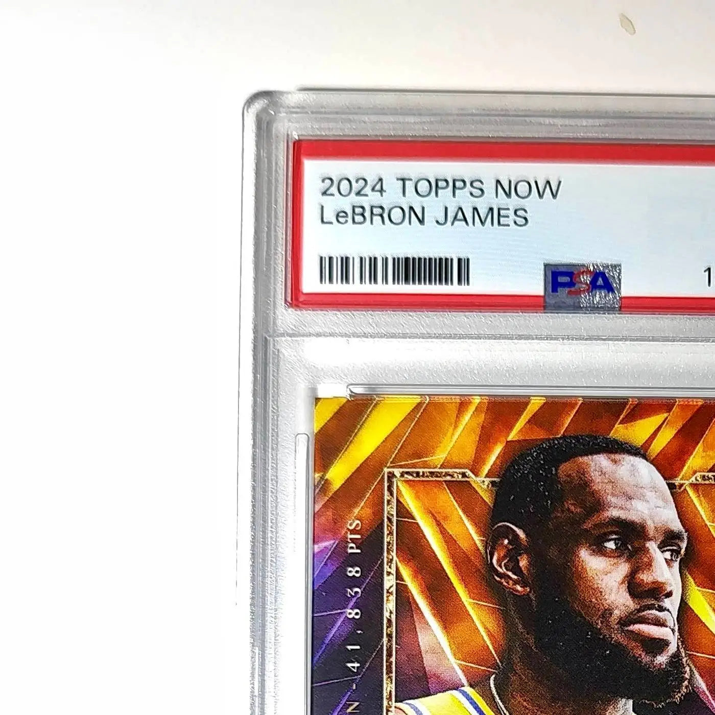 Lebron James 2024 Topps Now 50k Career Points #12 Card PSA 9 Mint - Basketball Card Single