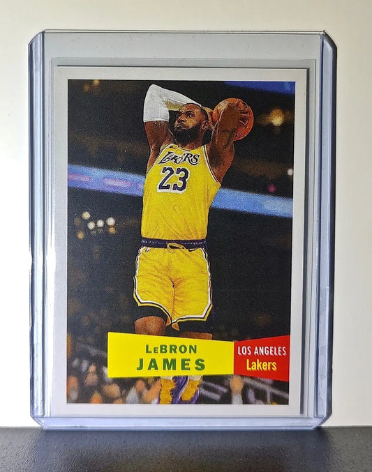LeBron James 2025-26 Topps #1 Living Set Card Los Angeles Lakers - Basketball Card Single