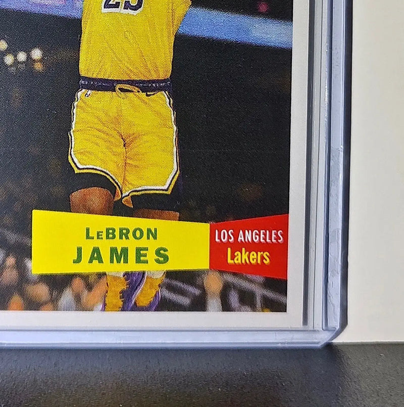 LeBron James 2025-26 Topps #1 Living Set Card Los Angeles Lakers