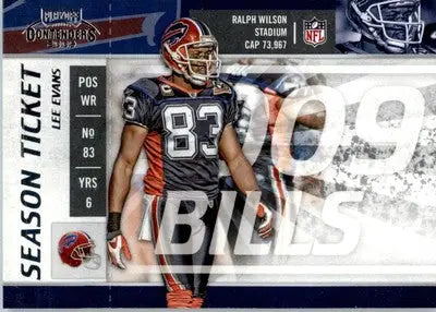 Lee Evans - 2009 Playoff Contenders - #11 - Football - Football Card Single