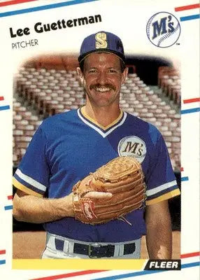 Lee Guetterman - 1988 Fleer - #374 - Baseball - Baseball Card Single