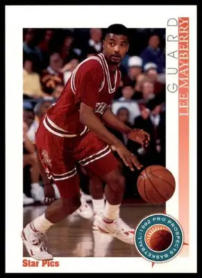 Lee Mayberry 1992 Star Pics #72 Arkansas Razorbacks - Basketball Card Single