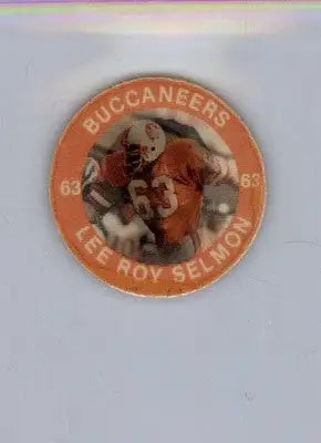 Lee Roy Selmon - 1983 7-Eleven Super Star Sports Coins - #3 - Football - Football Card Single