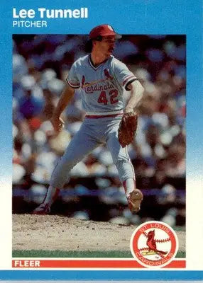 Lee Tunnell - 1987 Fleer Update - #U-119 - Baseball - Baseball Card Single