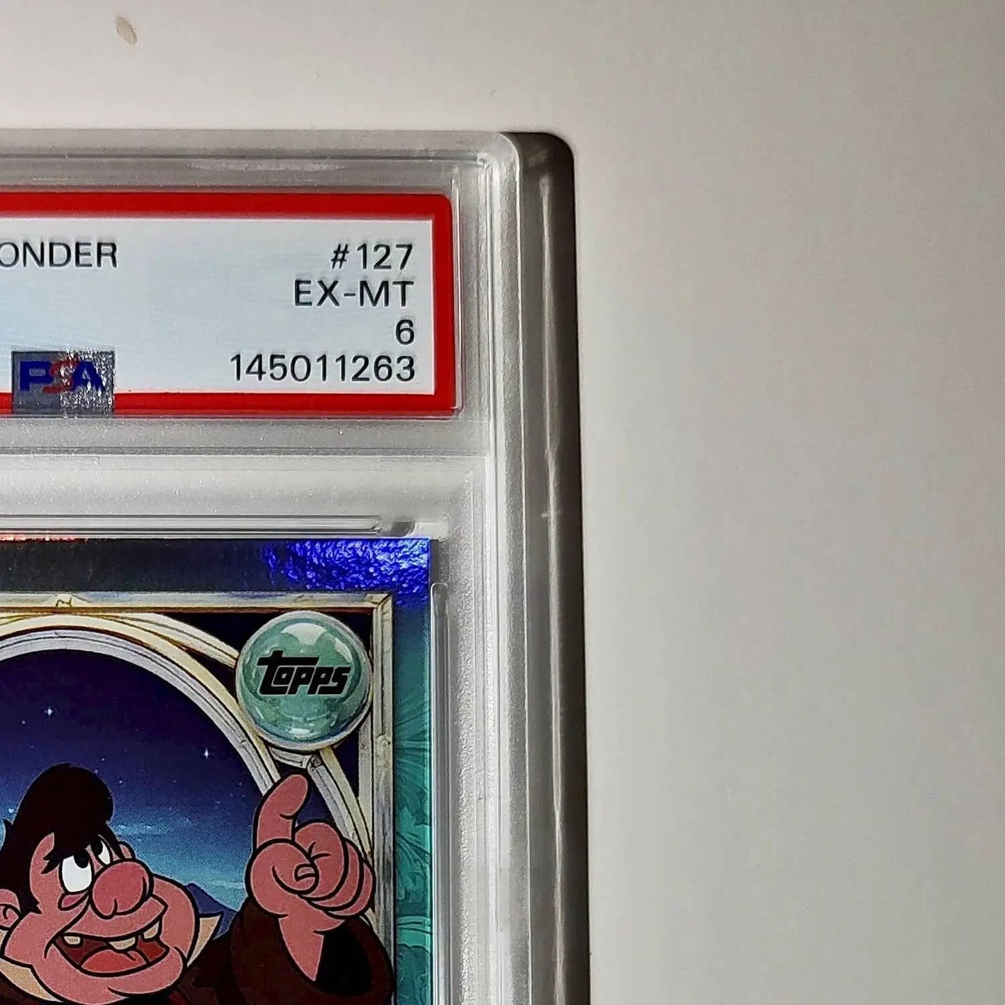 LeFou 2025 Topps Disney Wonder #127 Diamond Card Beauty and the Beast PSA 6 - Non-Sports Card Single