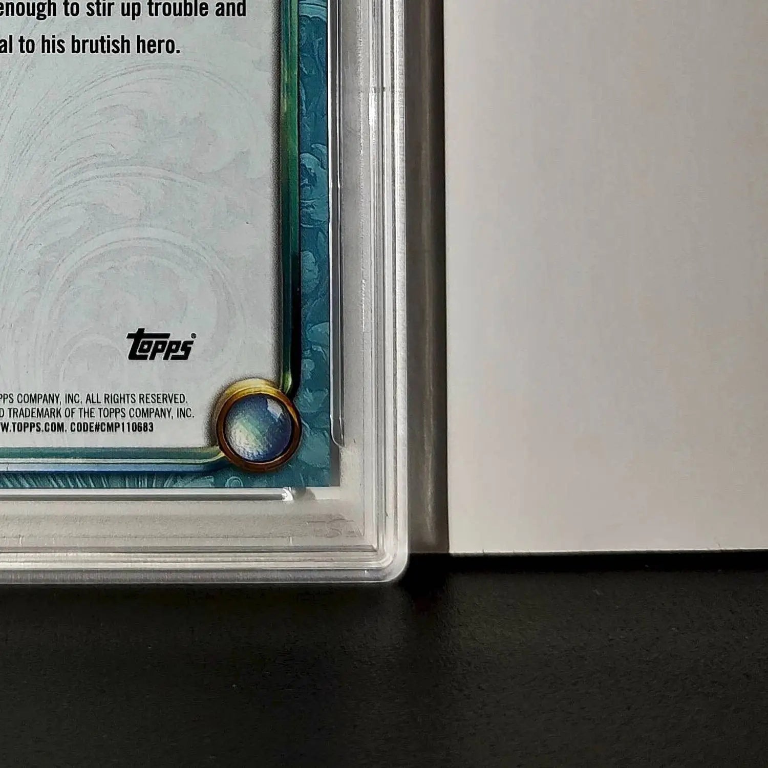 LeFou 2025 Topps Disney Wonder #127 Diamond Card Beauty and the Beast PSA 6 - Non-Sports Card Single