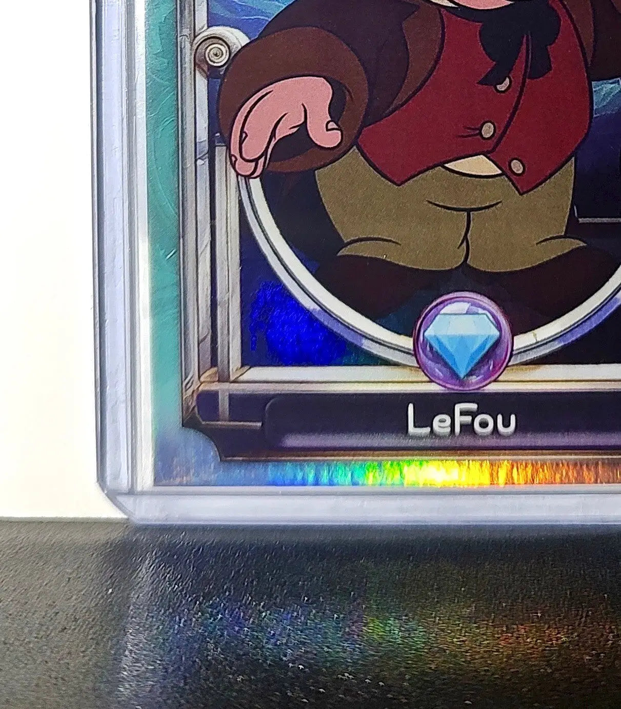 LeFou 2025 Topps Disney Wonder #127 Diamond Card Beauty and the Beast - Non-Sports Card Single