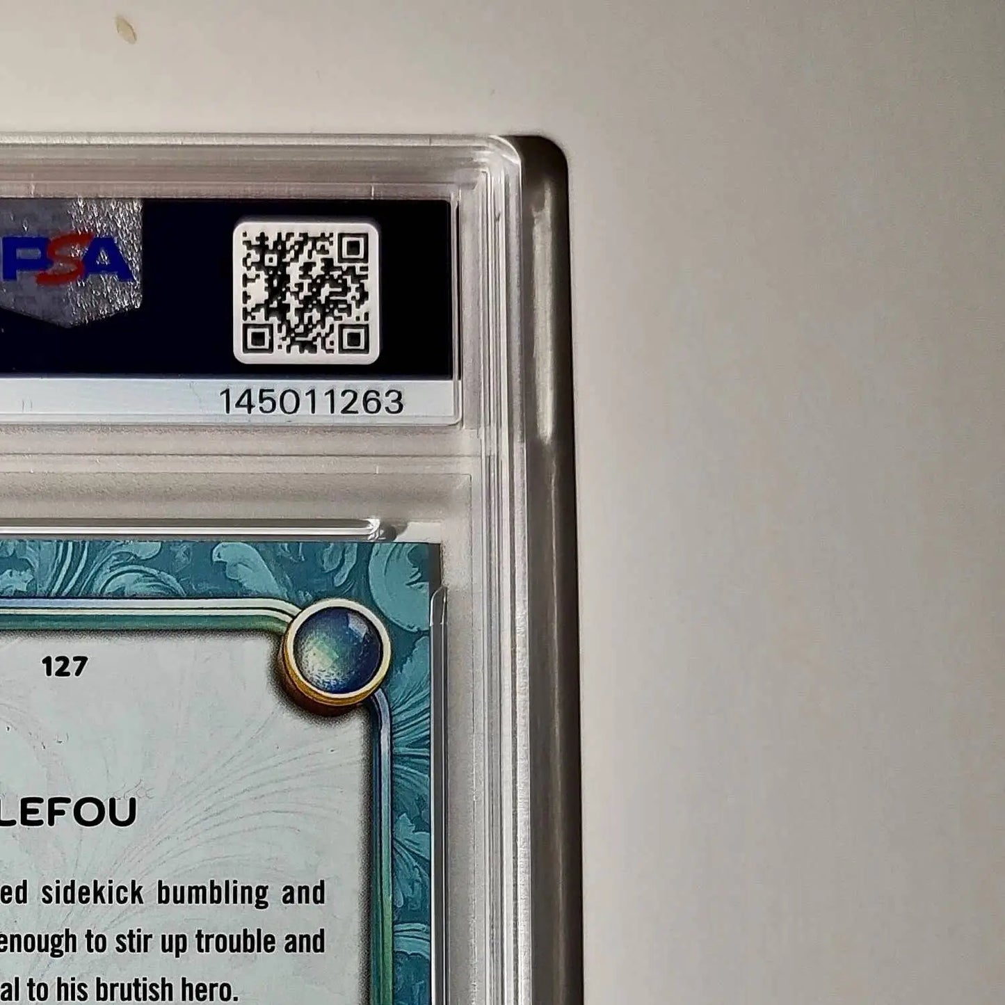 LeFou 2025 Topps Disney Wonder #127 Diamond Card Beauty and the Beast PSA 6 - Non-Sports Card Single