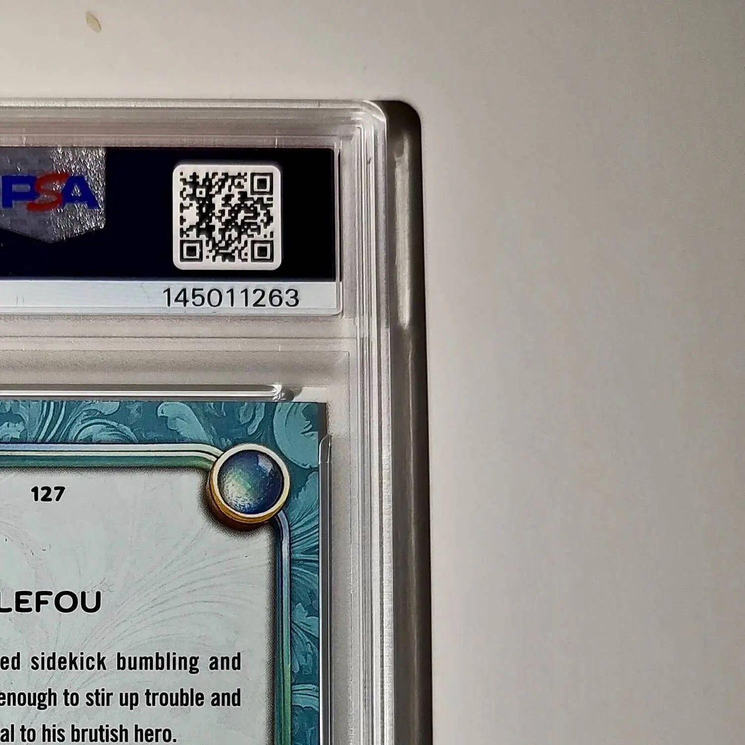 LeFou 2025 Topps Disney Wonder #127 Diamond Card Beauty and the Beast PSA 6 - Non-Sports Card Single