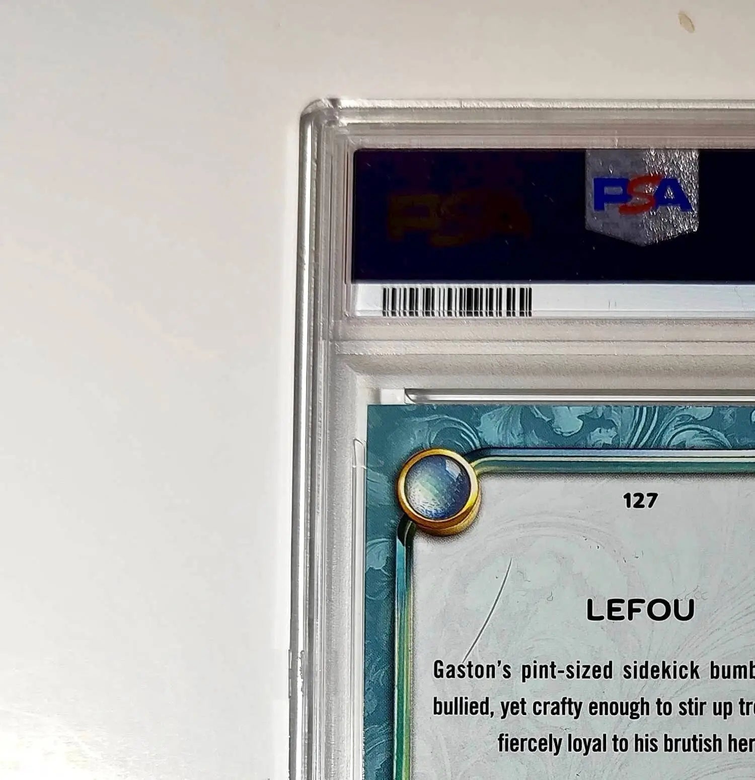 LeFou 2025 Topps Disney Wonder #127 Diamond Card Beauty and the Beast PSA 6 - Non-Sports Card Single