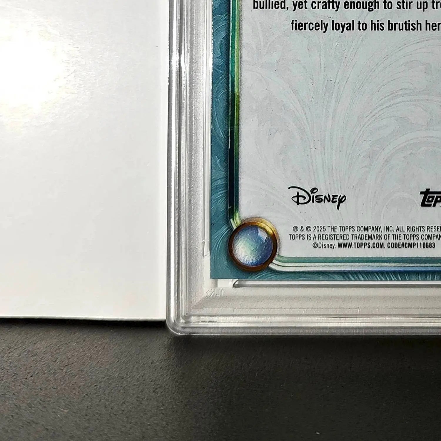 LeFou 2025 Topps Disney Wonder #127 Diamond Card Beauty and the Beast PSA 6 - Non-Sports Card Single