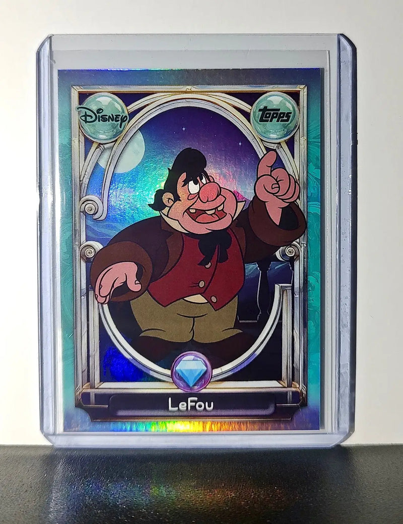 LeFou 2025 Topps Disney Wonder #127 Diamond Card Beauty and the Beast - Non-Sports Card Single