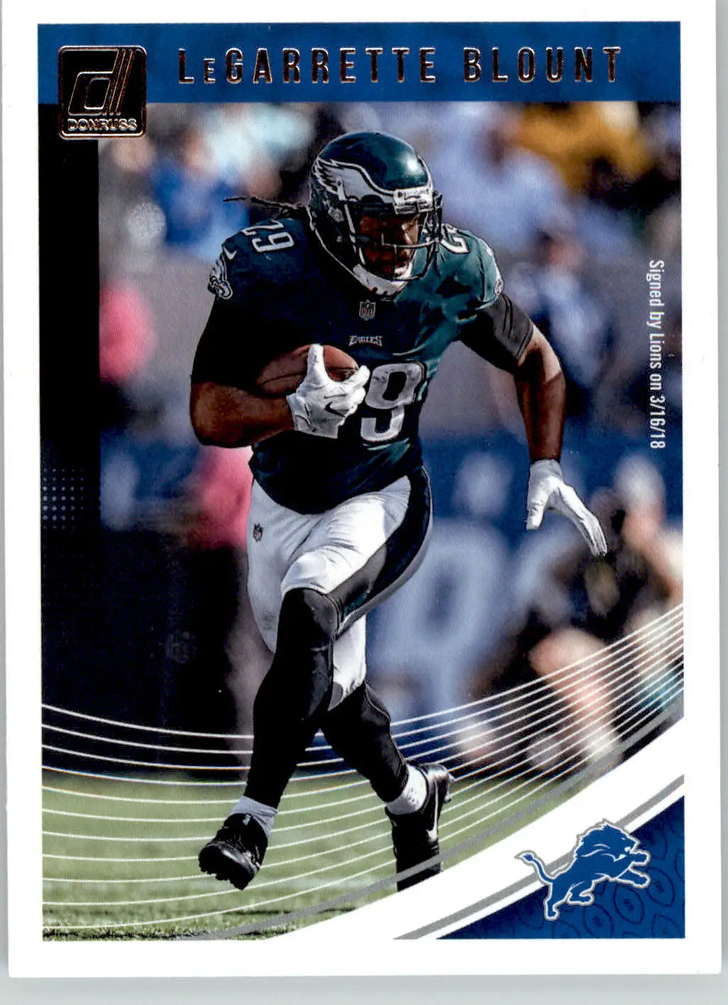 LeGarrette Blount - 2018 Donruss - #236 - Football - Football Card Single