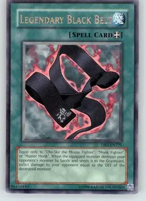 Legendary Black Belt - Dark Revelation Volume 3 - DR3-EN225 - Lightly Played - Yu-Gi-Oh! Card Single