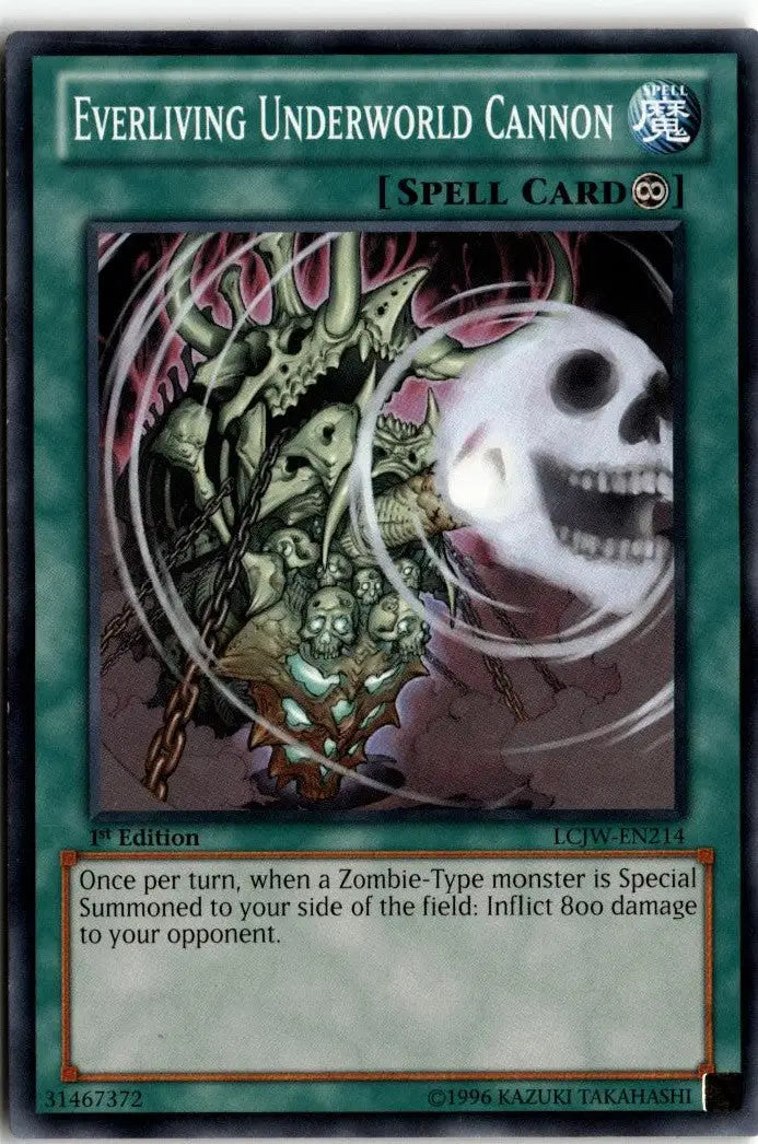 Legendary Collection 4: Joey’s World #LCJW-EN214 Everliving Underworld Cannon - Yu-Gi-Oh! Card Single