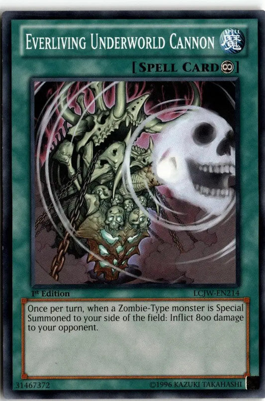 Legendary Collection 4: Joey’s World #LCJW-EN214 Everliving Underworld Cannon - Yu-Gi-Oh! Card Single