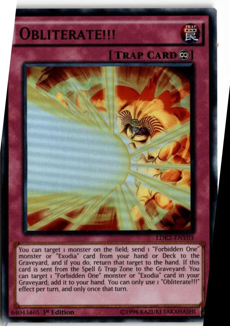 Legendary Decks II #LDK2-ENY03 Obliterate!!! - Magic Card Single