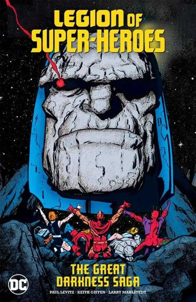 Comic book cover from Legion Of Super-Heroes The Great Darkness Saga TPB 2024 Edition
