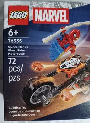 LEGO 76335 Super Heroes Spider-Man vs. Ghost Rider Motorcycle Complete Set NEW - Other