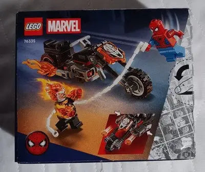LEGO 76335 Super Heroes Spider-Man vs. Ghost Rider Motorcycle Complete Set NEW - Other
