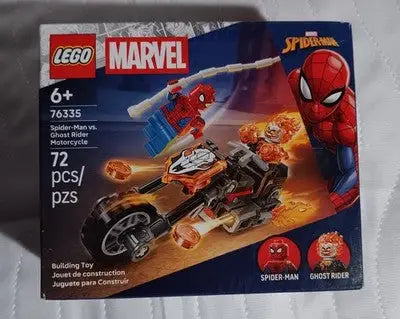 LEGO 76335 Super Heroes Spider-Man vs. Ghost Rider Motorcycle Complete Set NEW - Other
