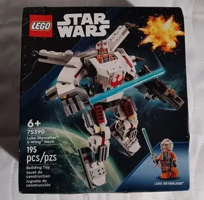 Lego Luke Skywalker X-Wing Mech 75390 Star Wars Minifigure Building Set New